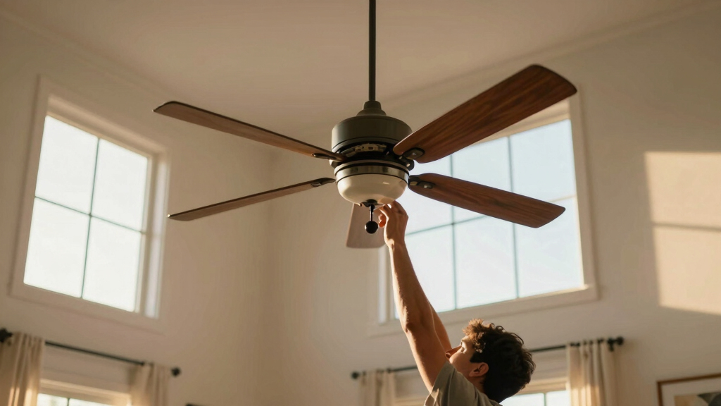 best foyer ceiling fans for tall ceilings