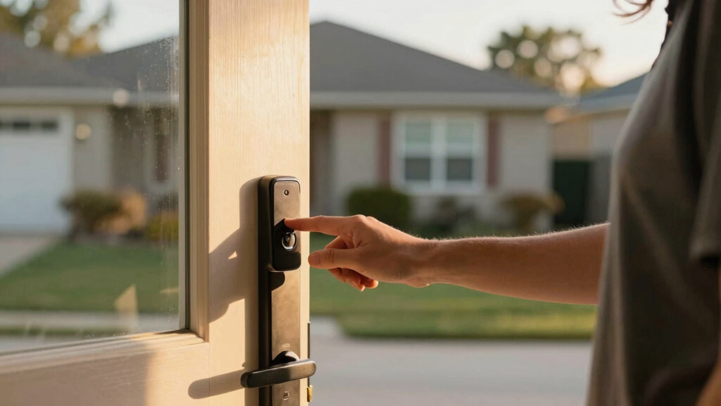 best fingerprint door locks for single-parent homes