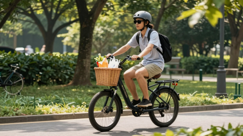best utility electric bikes with baskets