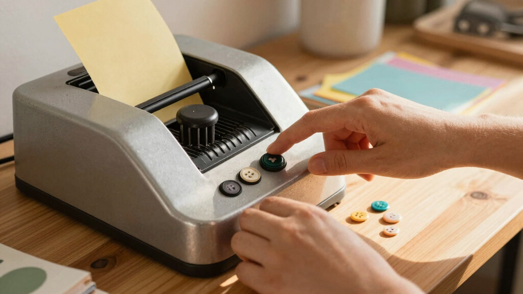 button maker machine