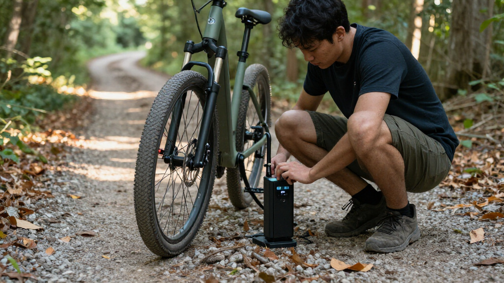 electric bike tire pumps