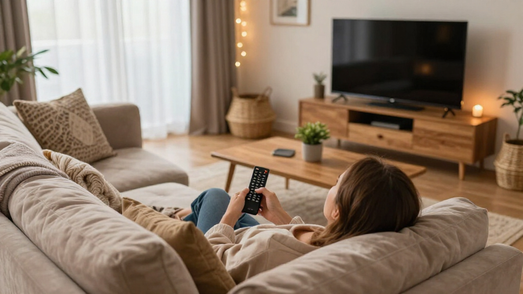cozy media room accessories