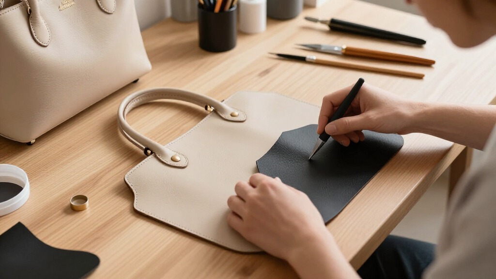 premium vegan leather handbags