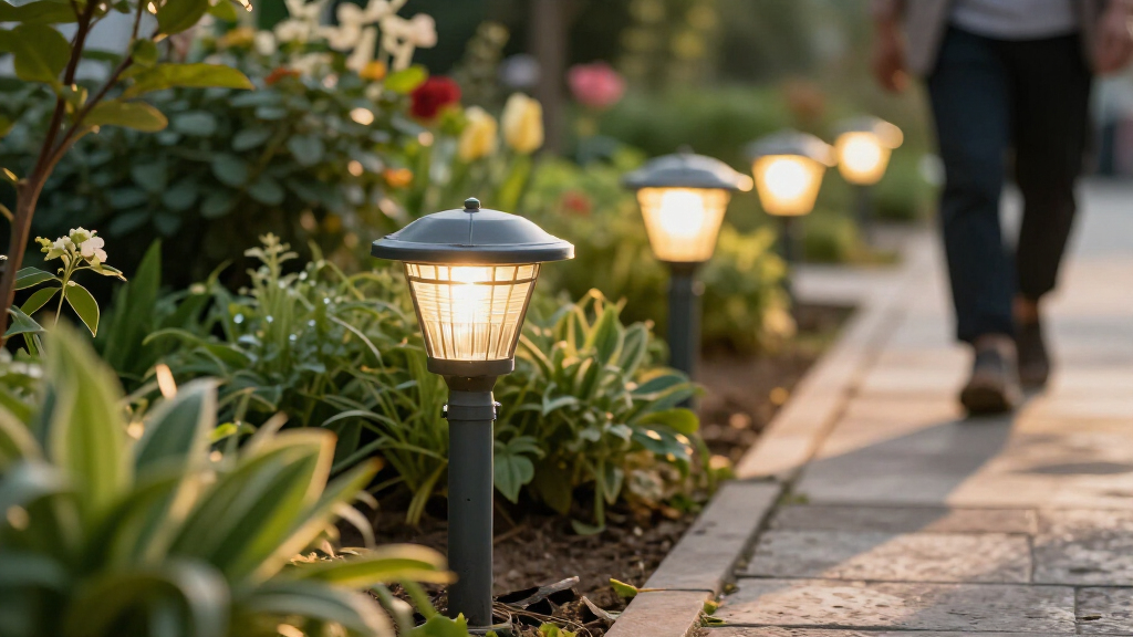 solar garden lights