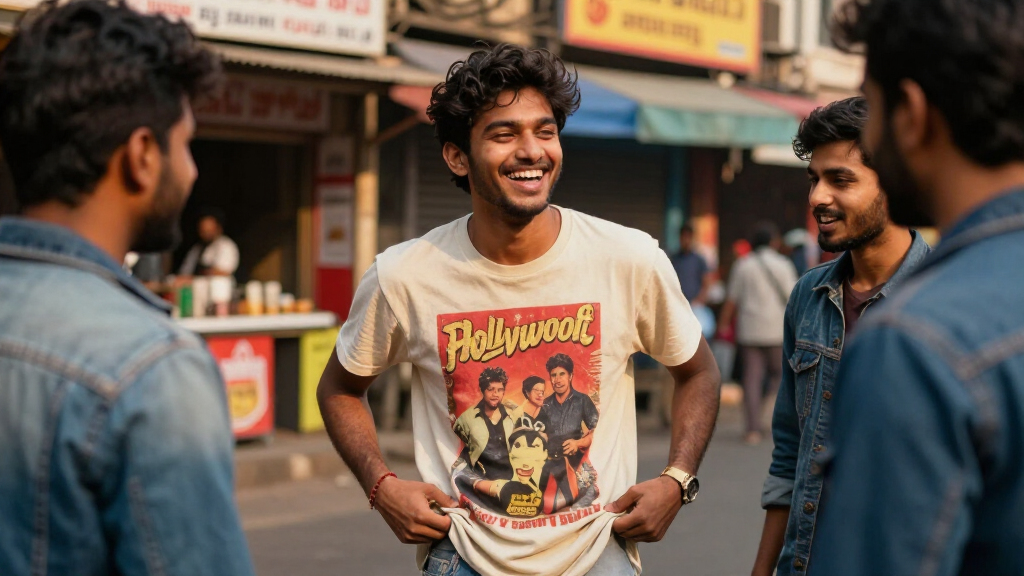 bollywood graphic T-shirts