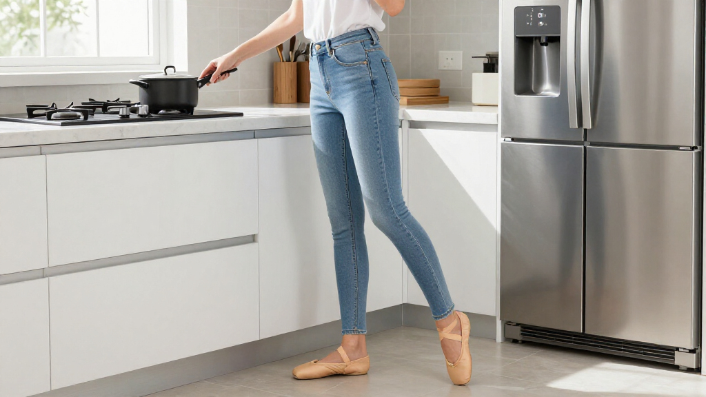 best jeans to wear with ballet flats