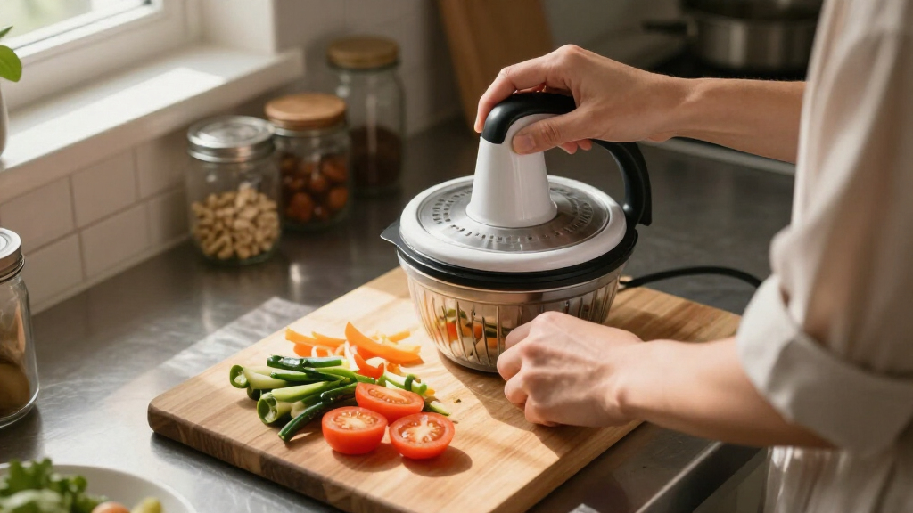 compact electric food choppers