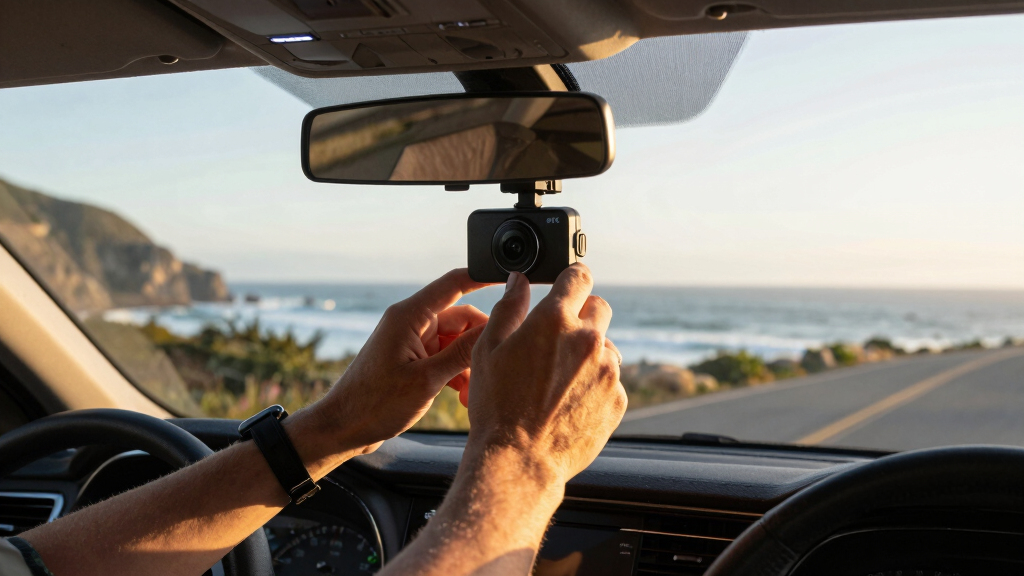 best 4k dash cam for beginners on coastal road trips