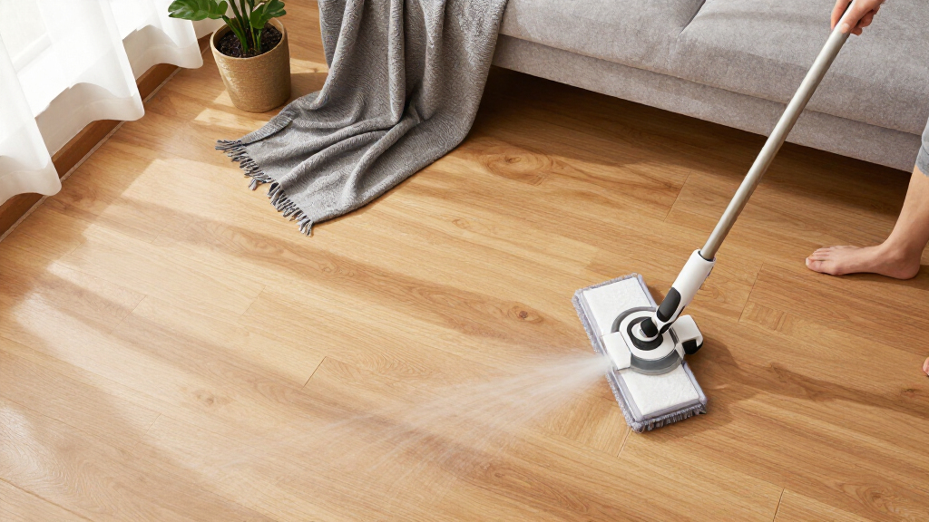 electric spin mop