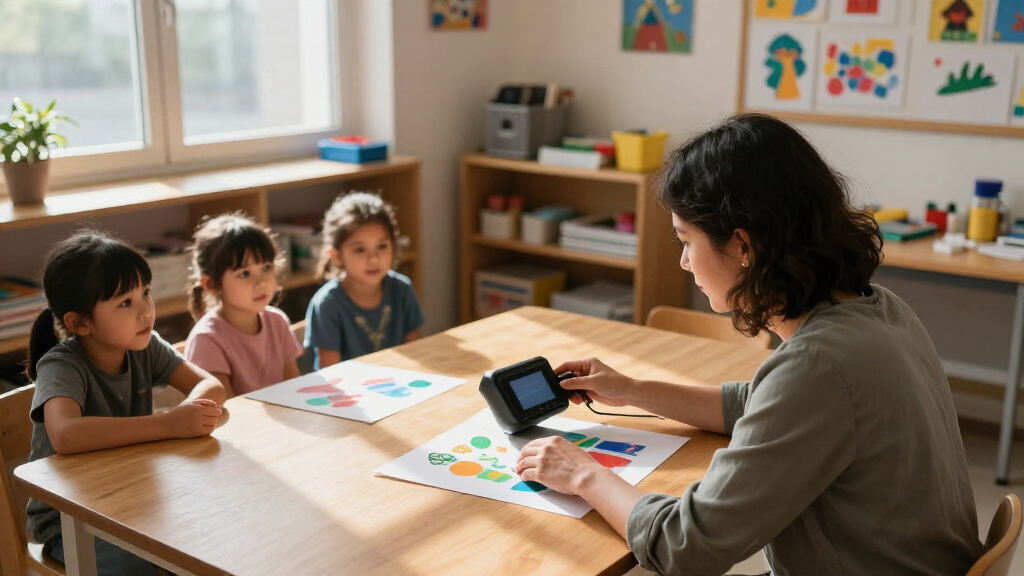 document camera for teaching crafts and storytelling