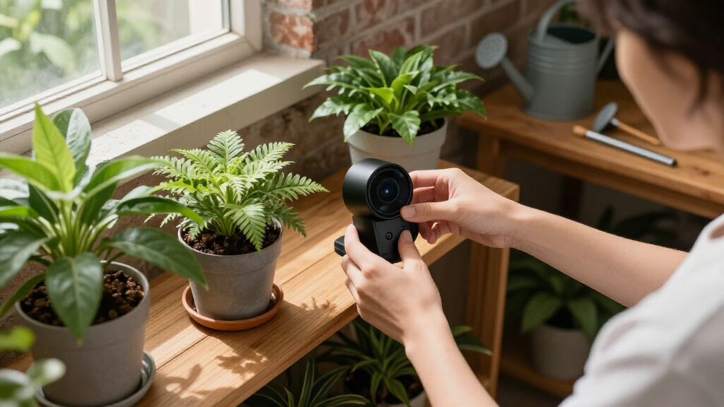 best plant monitoring camera with timelapse