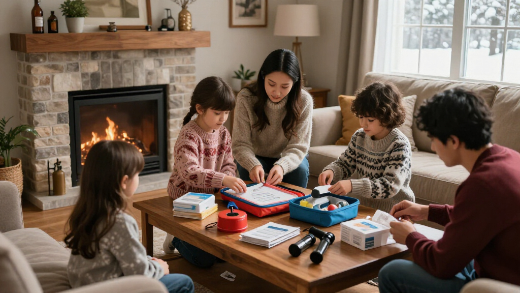 family winter safety plan
