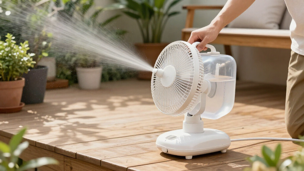 13 Best Patio Misting Fans With Water Tanks for Cool Comfort in 2026