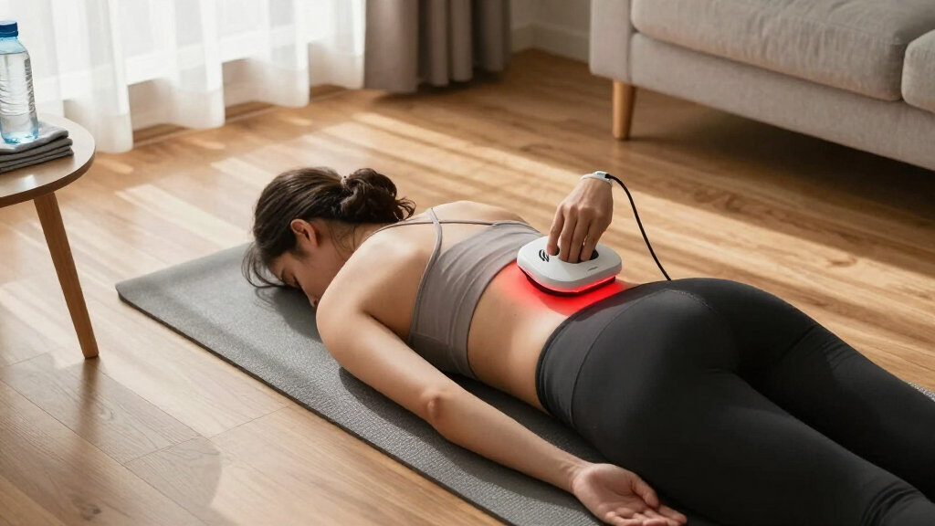 red light therapy device for back pain