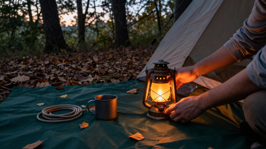 Halloween camping lanterns