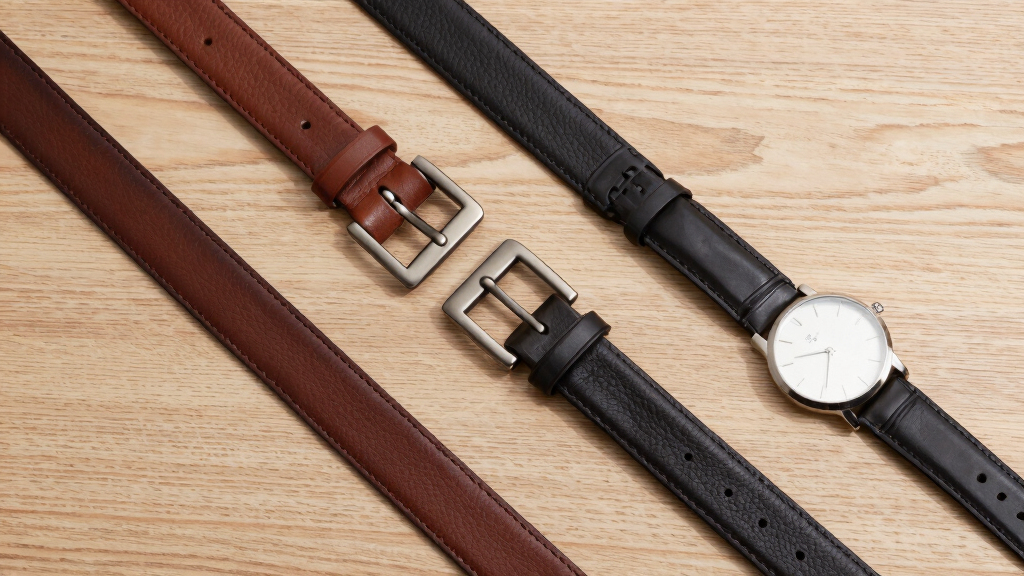 luxury leather belts for men