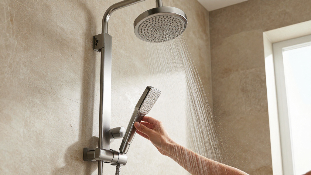 shower panel system with jets premium