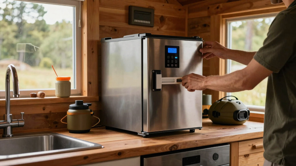 best off grid refrigerator for cabin camping