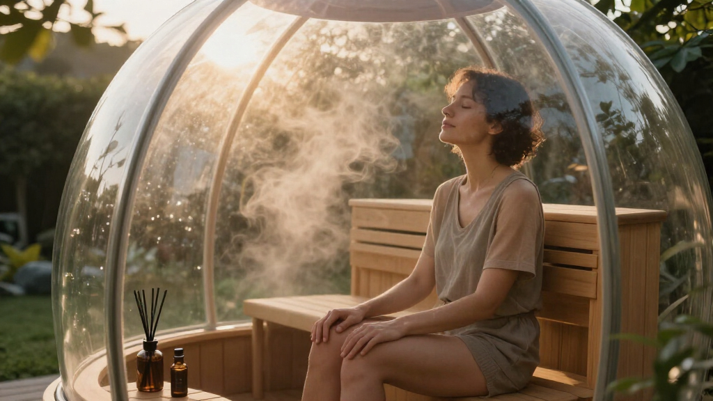 best wellness sauna dome