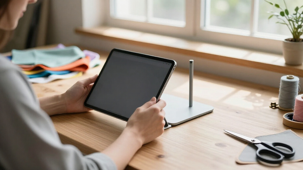 best tablet stand for sewing patterns