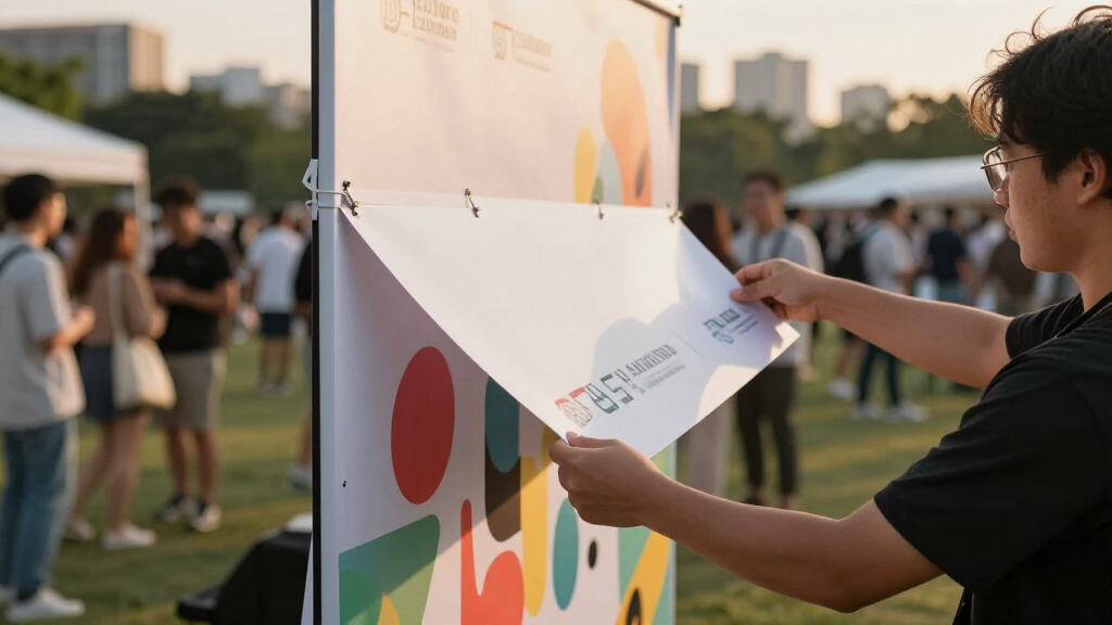 event backdrop kits for branding photos