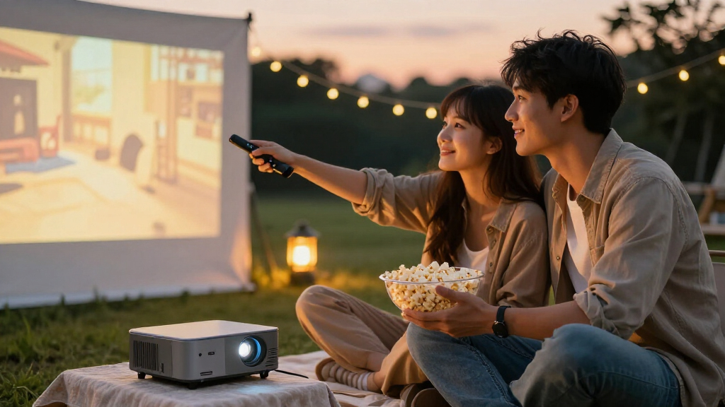 Projector Bundles That Make Romantic Movie Nights Better