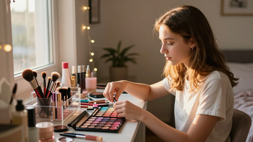 makeup organizers for teens