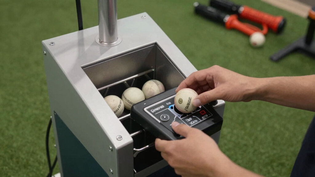 best pitching machine with ball feeder
