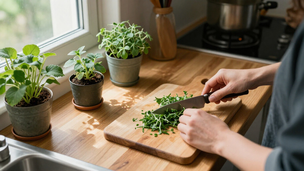 best indoor garden for apartment kitchens