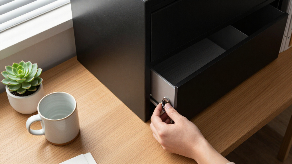 locking file cabinet lateral