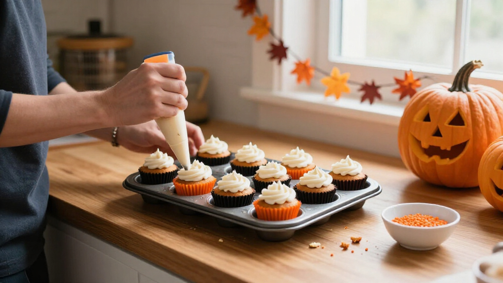 Halloween themed cupcake liners