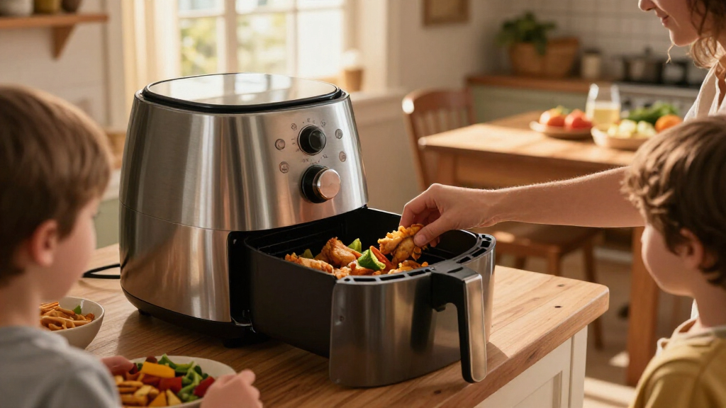 large air fryer for family dinners