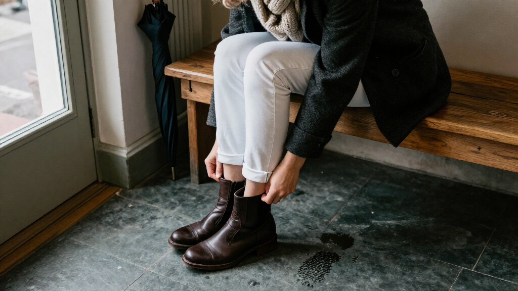 best winter shoes for white jeans