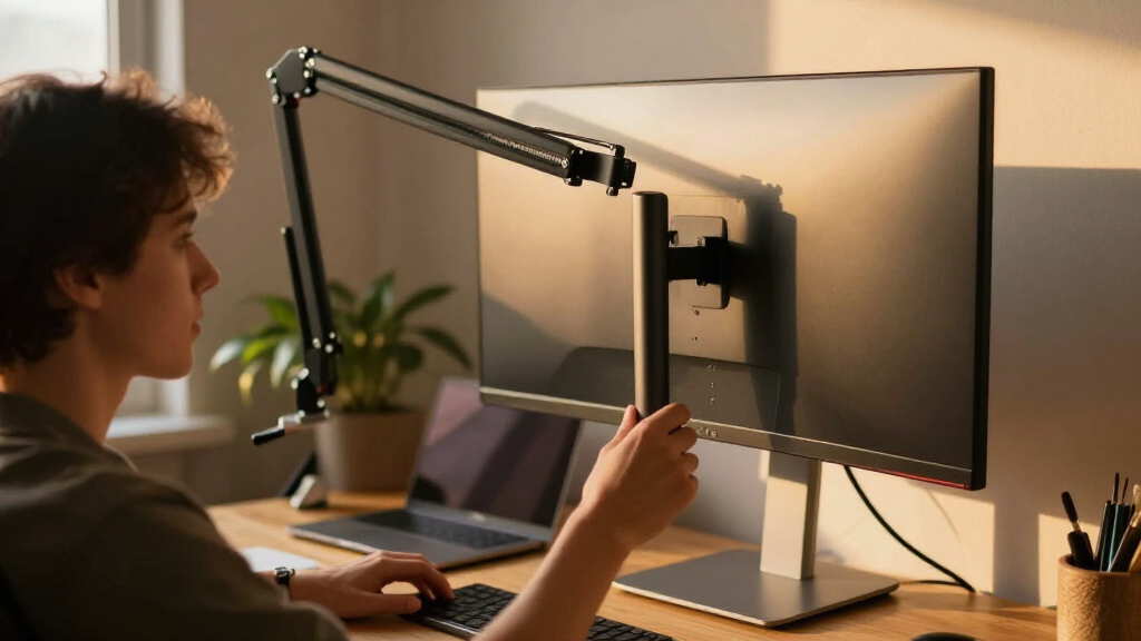 heavy duty monitor arm for ultrawide
