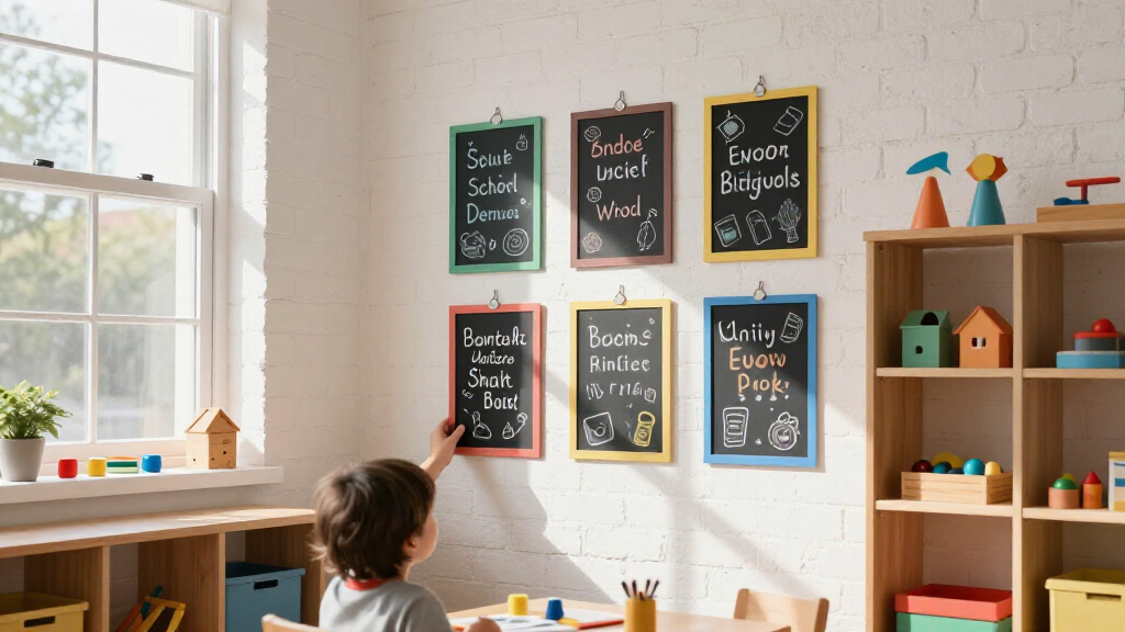 school-themed wall art decor