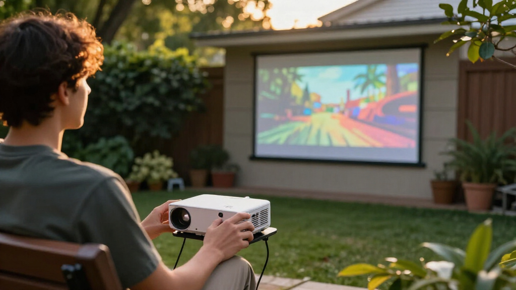 best ambient light rejecting screen for projector