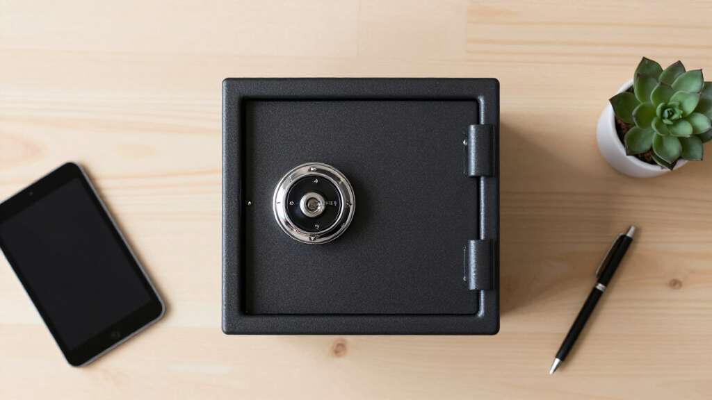 Office safe for cash and documents