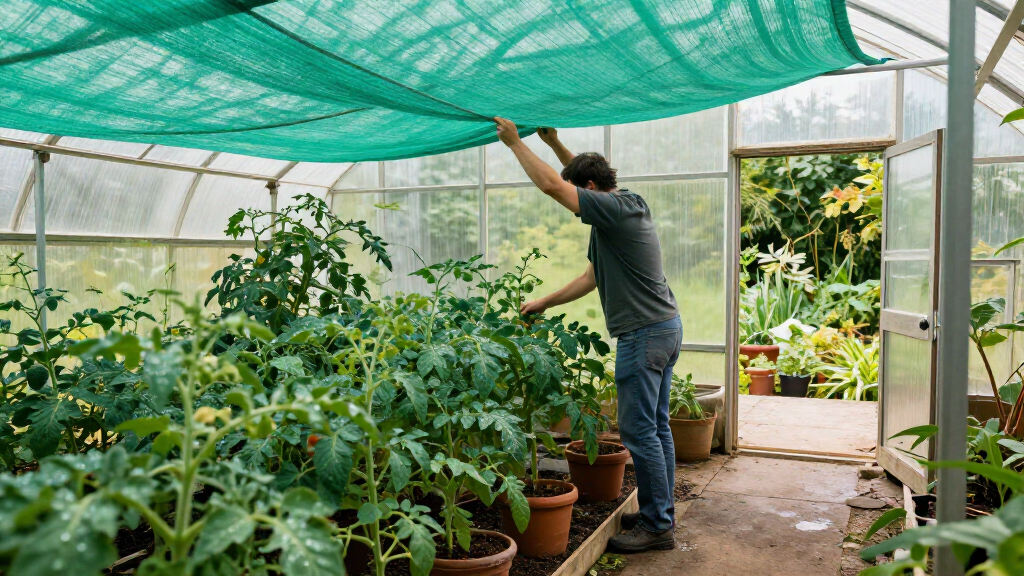 greenhouse shade cloth