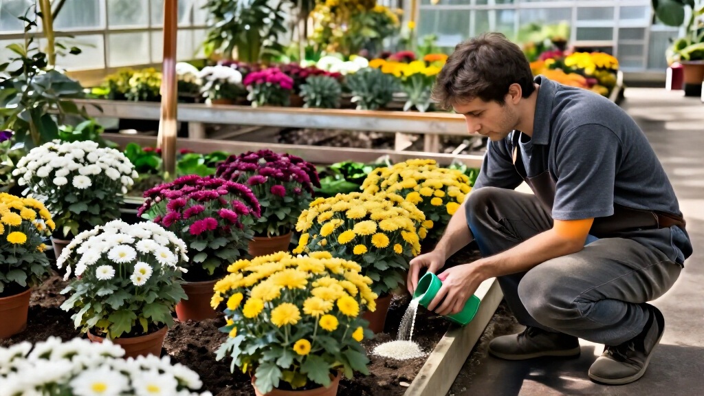 best chrysanthemum fertilizers