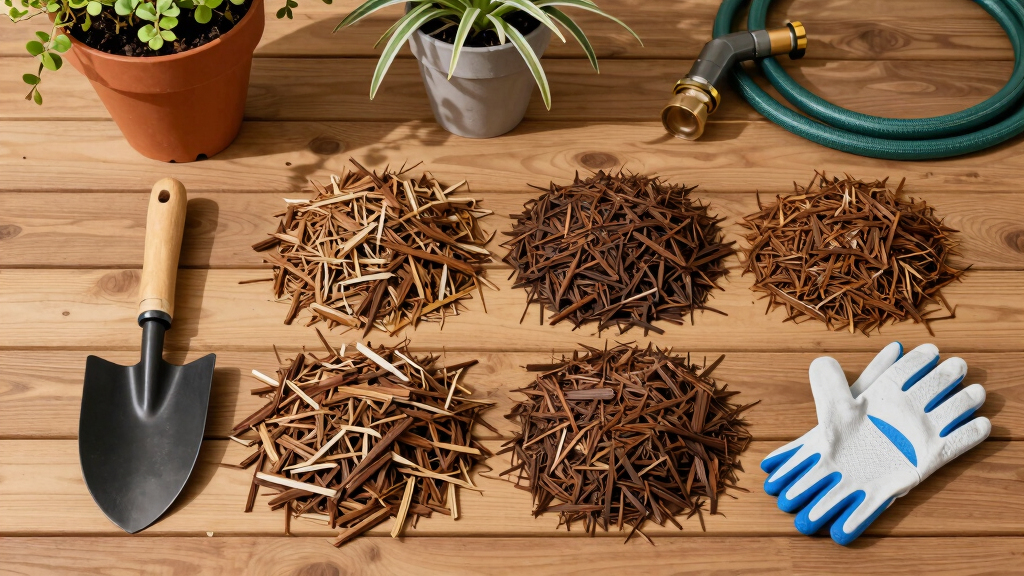 best garden mulches