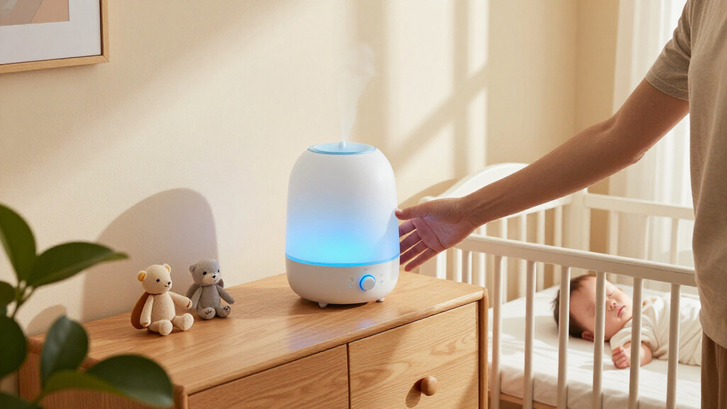 humidifiers for baby rooms with night lights