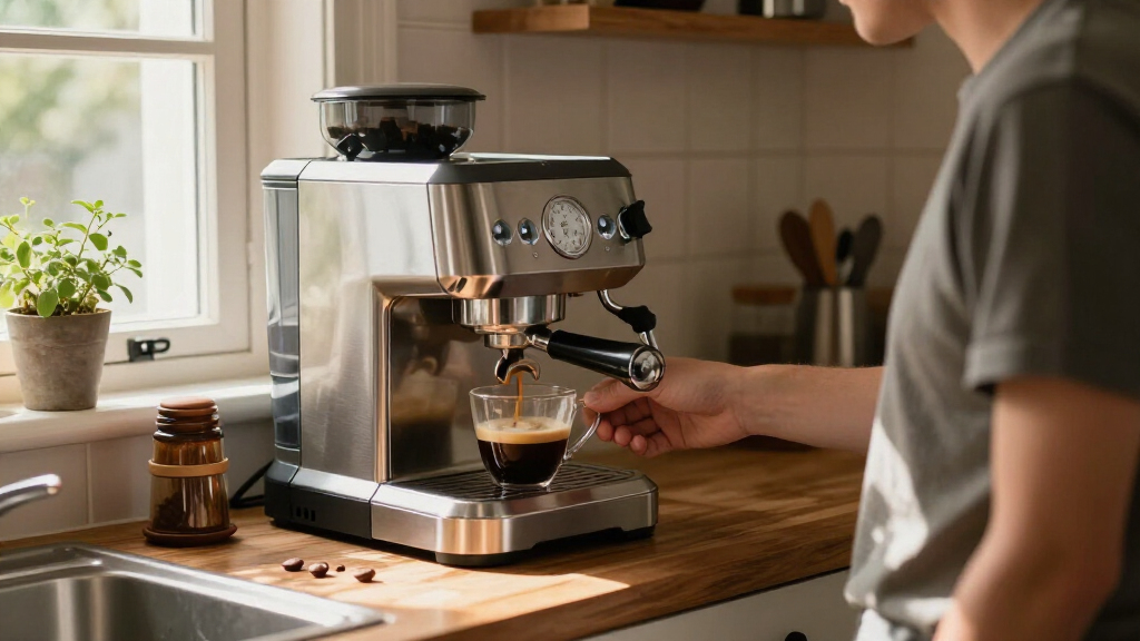 dual coffee espresso machine