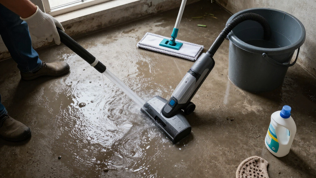 wet dry vacuum for flooded basement