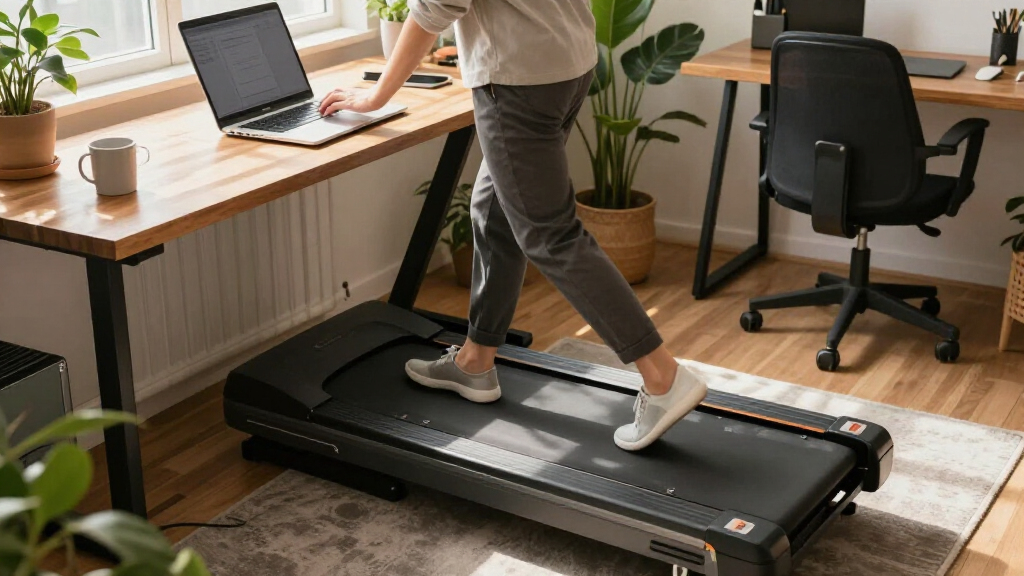 desk treadmill walking pad