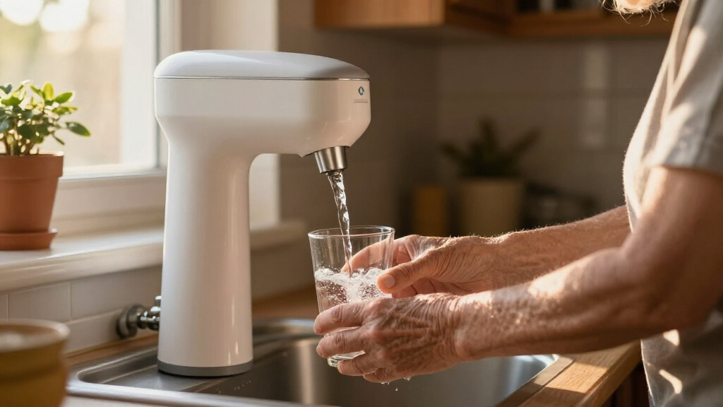 countertop water filter system high flow