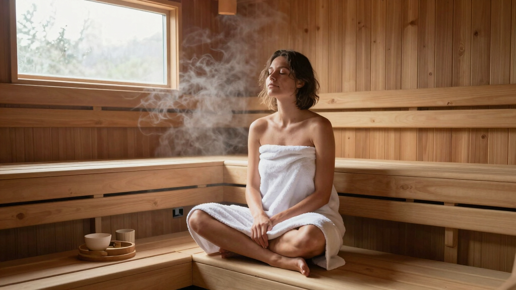 2 person indoor home sauna
