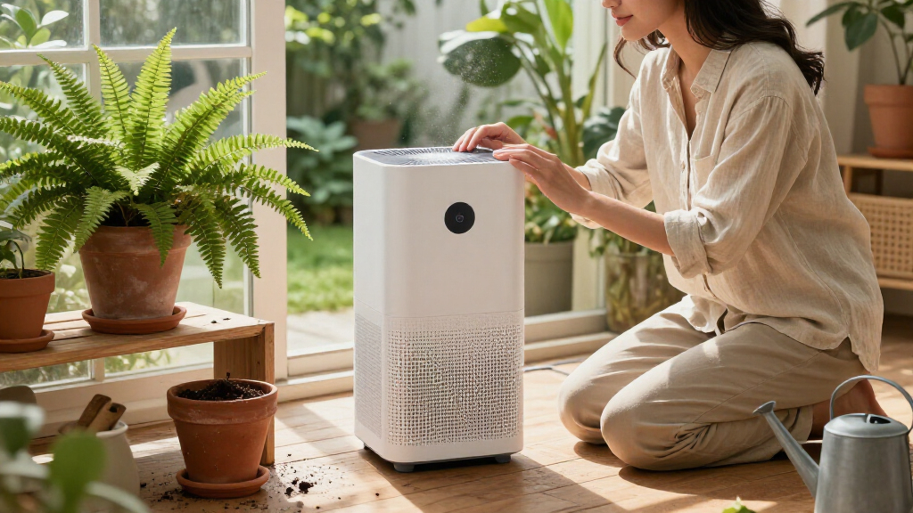 air purifier for mold smell