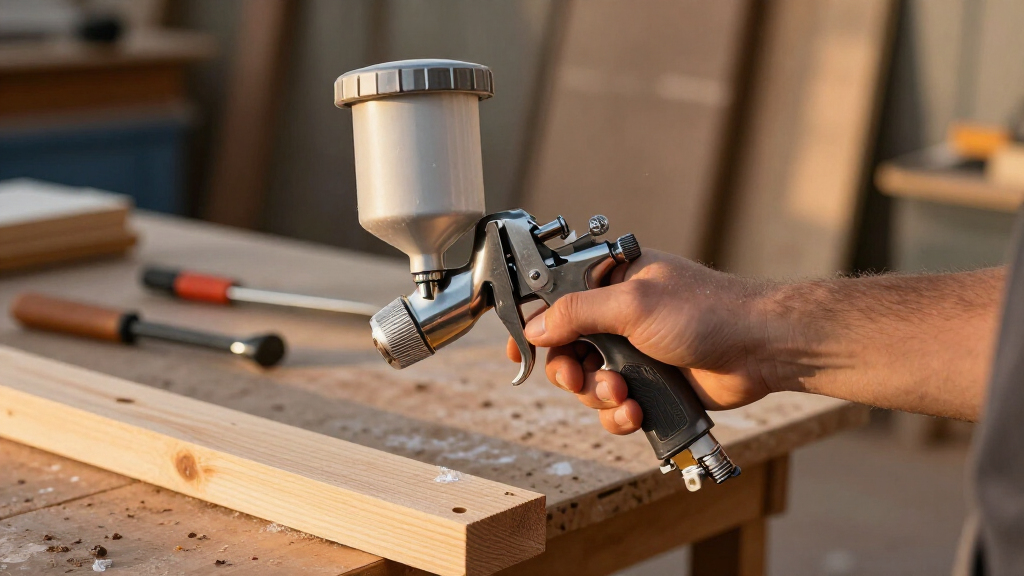 gravity feed spray gun