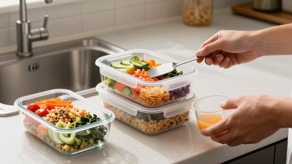 student meal prep containers