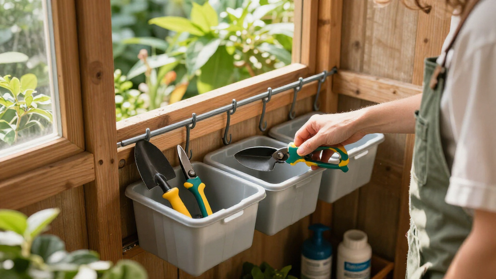 garden tool storage organizers